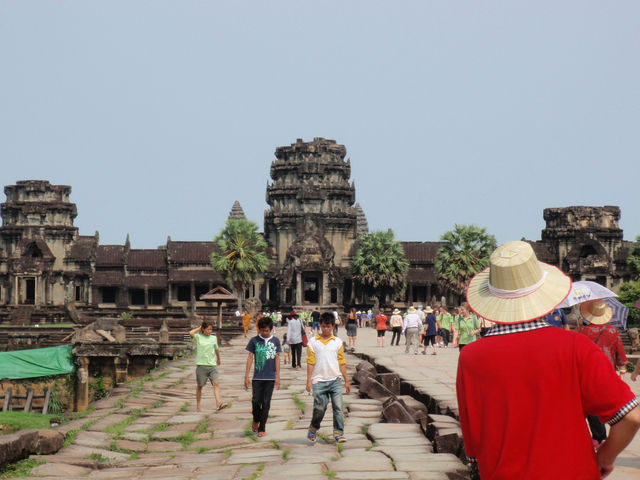 Angkor Wat: Even the Clouds Couldn’t Dull Its Glory