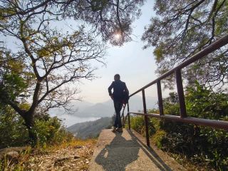 Famous mountain peak with breathtaking scenery