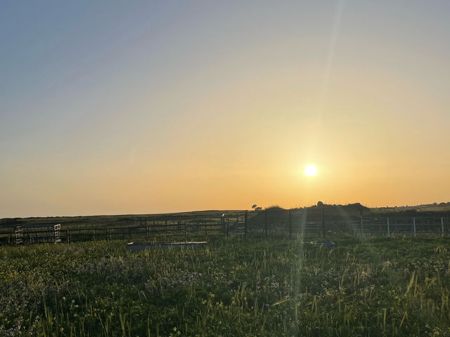 Golden Sunset Golan Heights