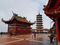 “The Heavenly Gateway: Chin Swee Temple Above the Clouds”