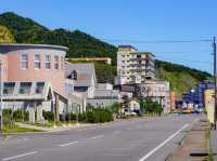素朴で静かな時間が流れる…礼文島の街並み🏘