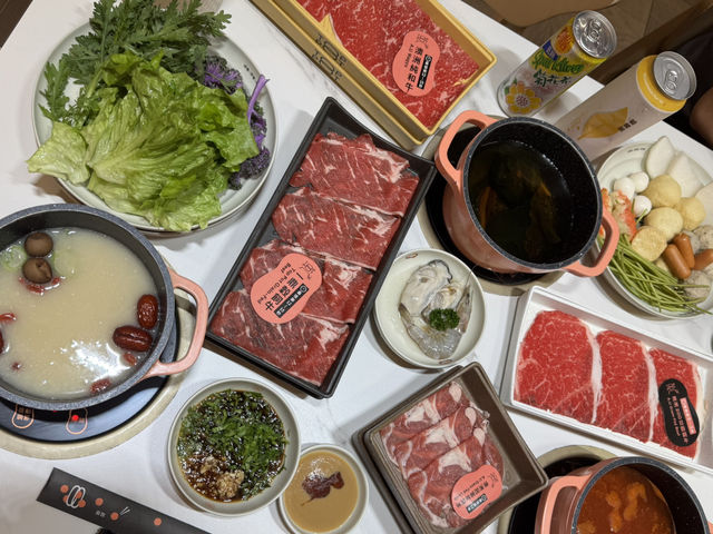 食台式火鍋就係開心🥳