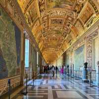 🎨✨ "A Brush with Divinity: One Heavenly Day in the Vatican Museums’ Courtyard
