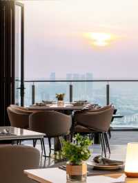 Sipping cocktails 46 floors up-Cielo