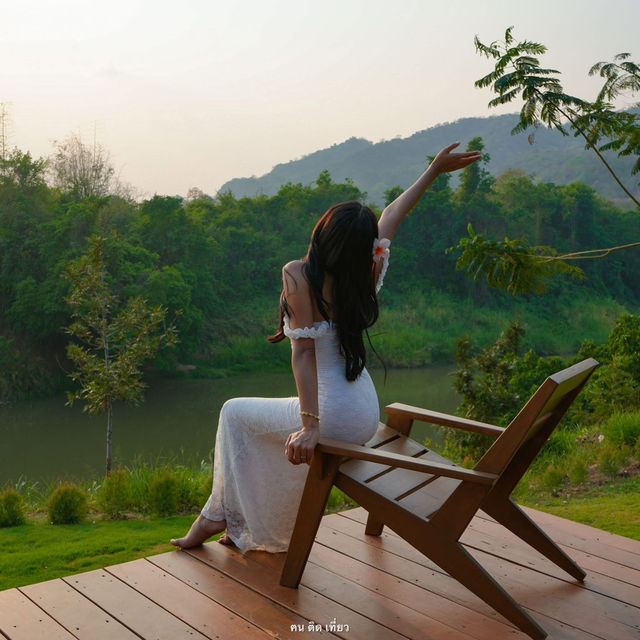 แชร์พิกัดที่พักสระบุรี มู้ดดี ติดริมแม่น้ำ
