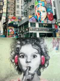 Street Art in Sai Ying Pun, Hong Kong