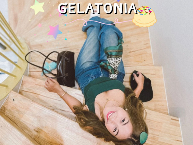 Gelatonia คาเฟ่ไอศครีมสุดcute