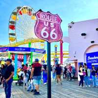 🇺🇸【ロサンゼルス】ワクワクがいっぱい！サンタモニカ🎡(^ ^)