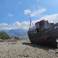 The Haunting Beauty of Caol Beach Shipwreck