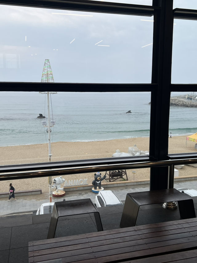 강릉 안목 카페거리 AM카페