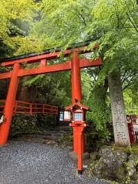 京都｜到貴船神社抽水籤 春有綠意秋楓紅 感受京都絕美詩意