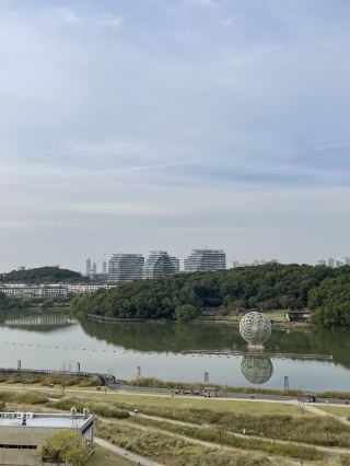 A place where water and wind linger, Dongtan Lake Park