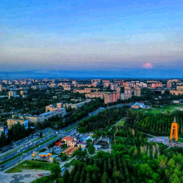 Bishkek, Kyrgyzstan – Evening Calm and Mountain Shadows