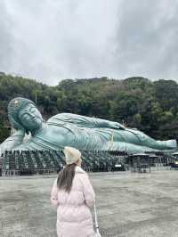 วัดพระนอนองค์ใหญ่ ที่ต้องไปเมื่อไป fukuoka🇯🇵