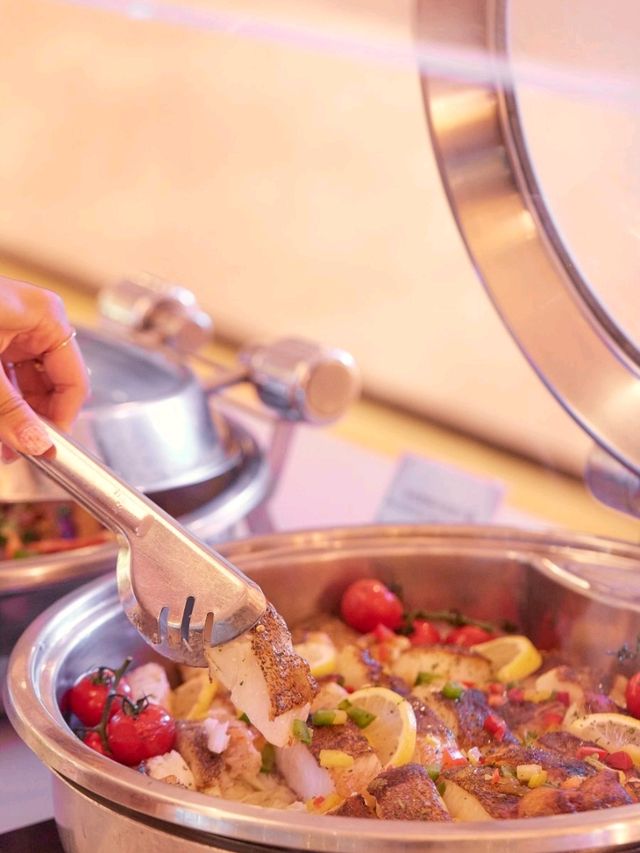 青馬大橋景自助餐😋🍽️親子假日好去處小渡假 景色無價！