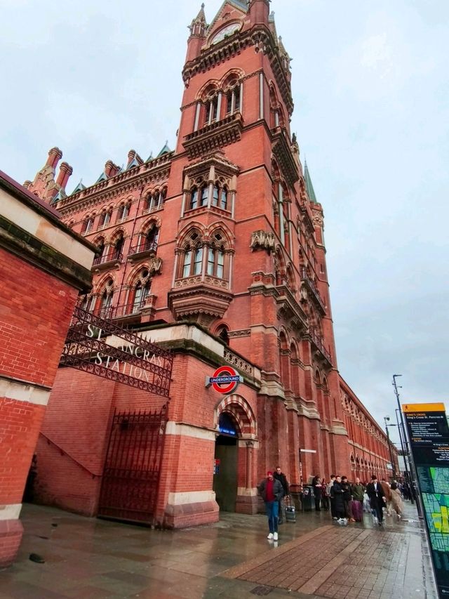 St. Pancras International Station🚅聖潘克拉斯站打卡點📸