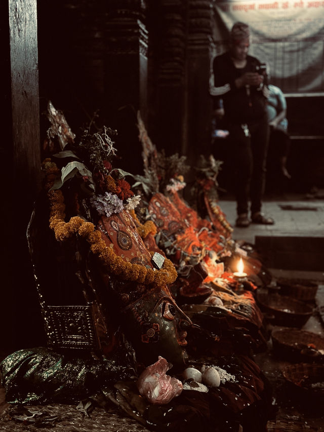 The Navdurga Temple in Bhaktapur is the ninth goddesses worship 