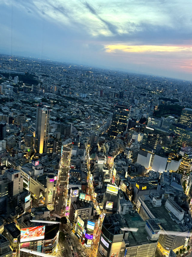 🌆✨ Shibuya Sky – The BEST City View in Tokyo! A Must-Visit Spot! 🗼☁️