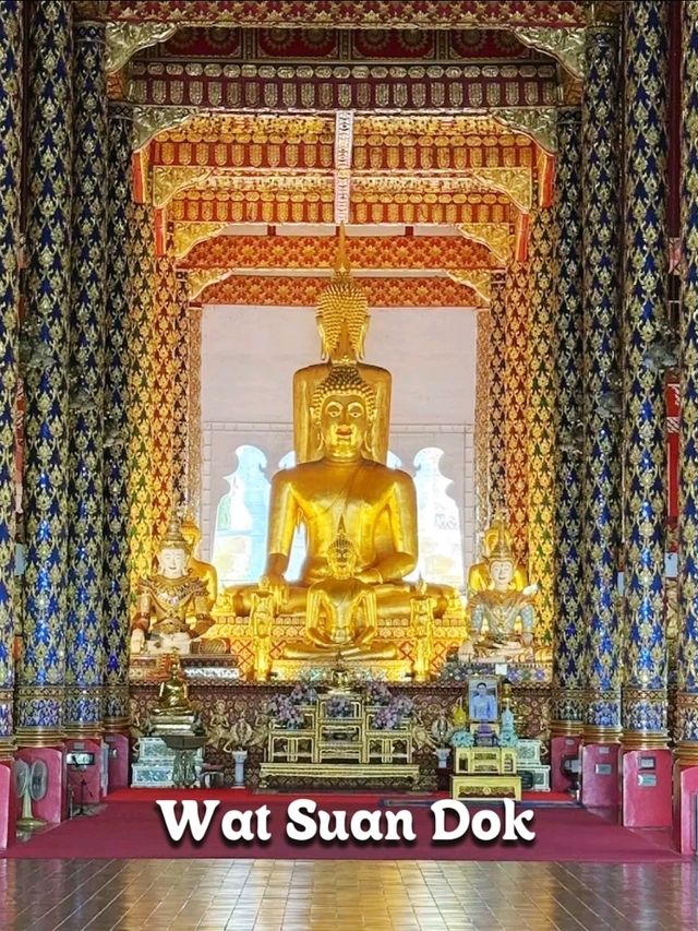 วัดสวนดอก หรือชื่อเดิม วัดบุปผาราม สมัยพญากือนา