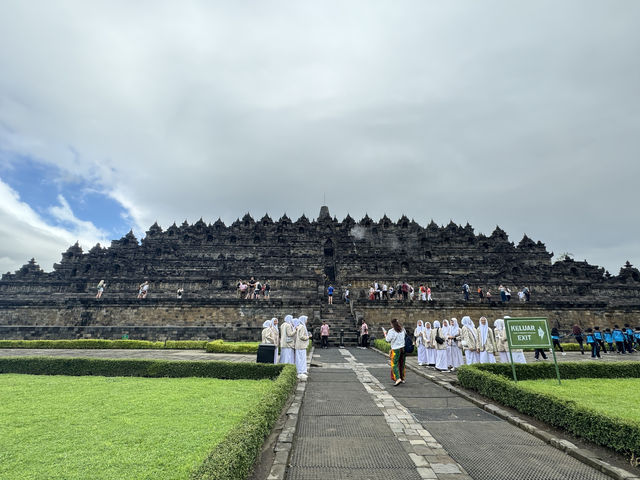 Steps Through Time: A Soulful Morning at Borobudur