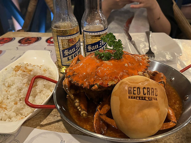 🦀세부에서 제일 맛있는 칠리크랩🍽 레드크랩 막탄점 후기
