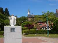 北海道「百年女子修道院」_紅磚哥德羅馬式建築風格
