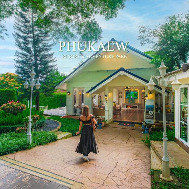 "Phukaew Resort" ที่พักเขาค้อกลางธรรมชาติ