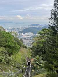 🚞 Penang Hill Funicular Ride — A Journey Through the Clouds ☁️🌿