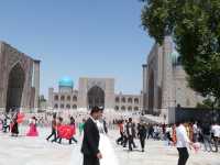 🕌【サマルカンド】の心臓！レギスタン広場の絶景に感動✨