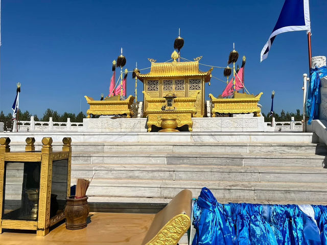 🏛️ Walking in the Footsteps of a Legend — Genghis Khan Mausoleum