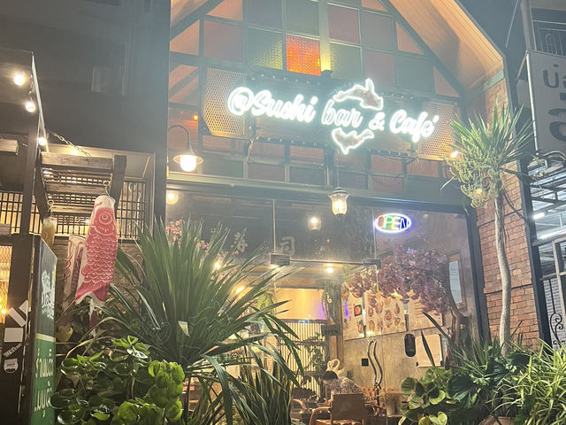 @Sushi Bar & Cafè บ่อวิน ศรีราชา ชลบุรี