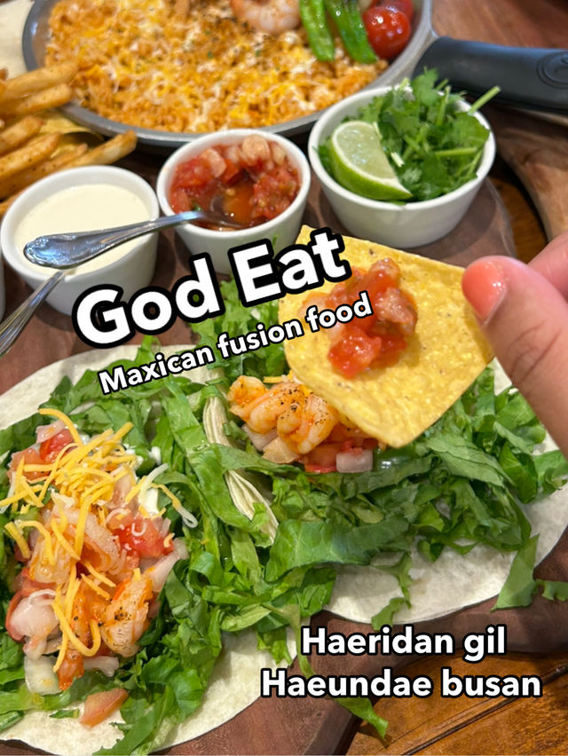 God Eat ร้านอาหารสไตล์เม็กซิกัน‑ฟิวชั่น
