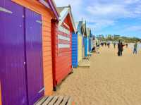 Where the Sea Meets the Iconic Bathing Boxes: Brighton Beach