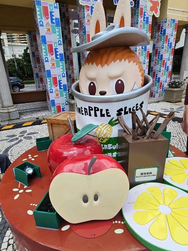 澳門LABUBU  最近澳門又出現人氣IP打卡位!