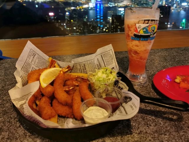 Bubba Gump Shrimp Co. ที่ The Peak Hong Kong 🏞️