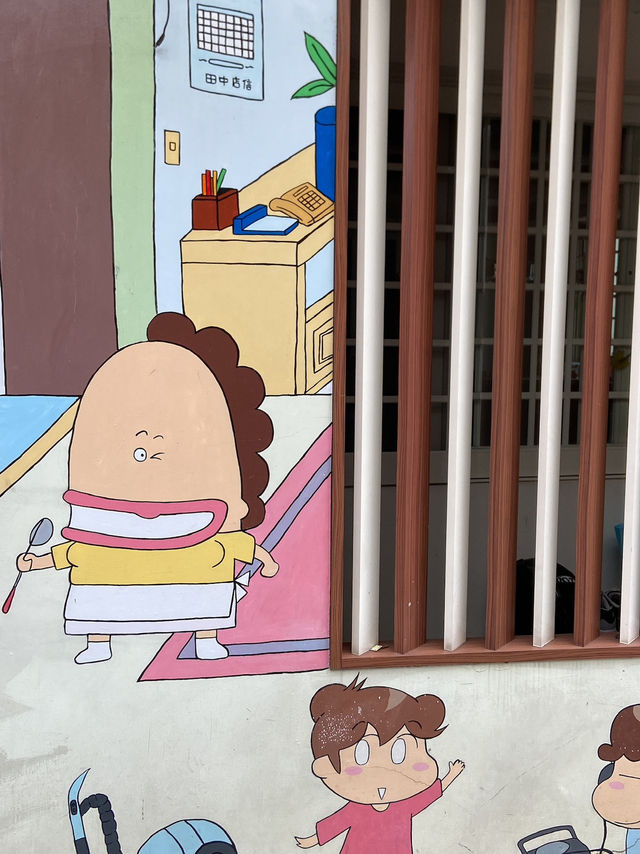 Taichung's Anime Delight: Painted Animation Lane