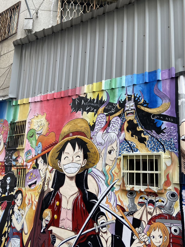 Taichung's Anime Delight: Painted Animation Lane