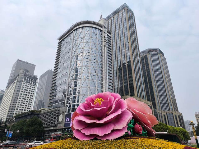 成都印象之旅 百花園 文化公園 滄浪橋 天府廣場