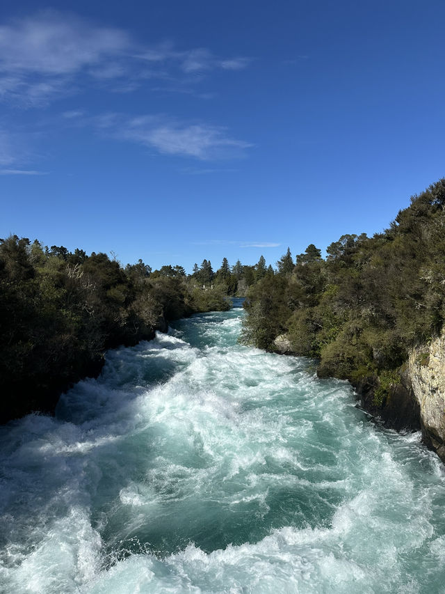 【NewZealand】北島巡り HUKA滝