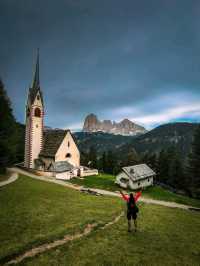 Picturesque Alpine town