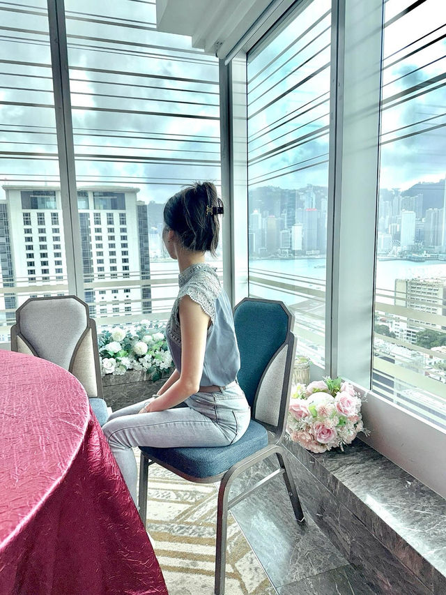 尖沙咀全海景飲茶的地方❤️ 你也愛一盅兩件嗎👅