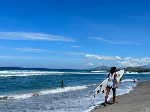 A weekend surfing spot tucked in this sleepy town of Liwliwa