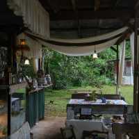 คาเฟ่สไตล์บ้านกลางป่า สุดร่มรื่น จ.เชียงใหม่