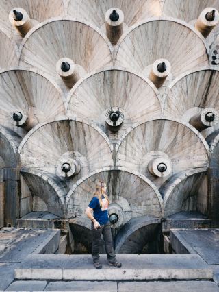 Рассвет на Каскаде. Ереван