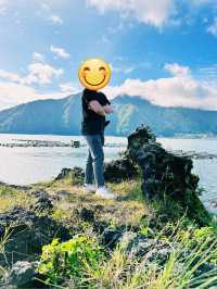 Morning Serenity at Batur Lake 🌄✨