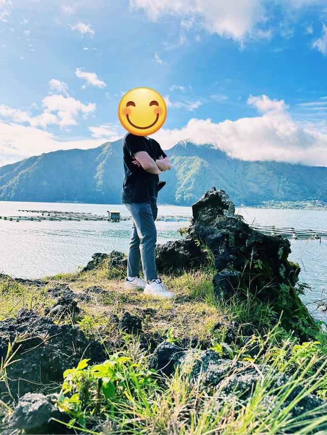 Morning Serenity at Batur Lake 🌄✨ Morning Serenity at Batur Lake 🌄✨