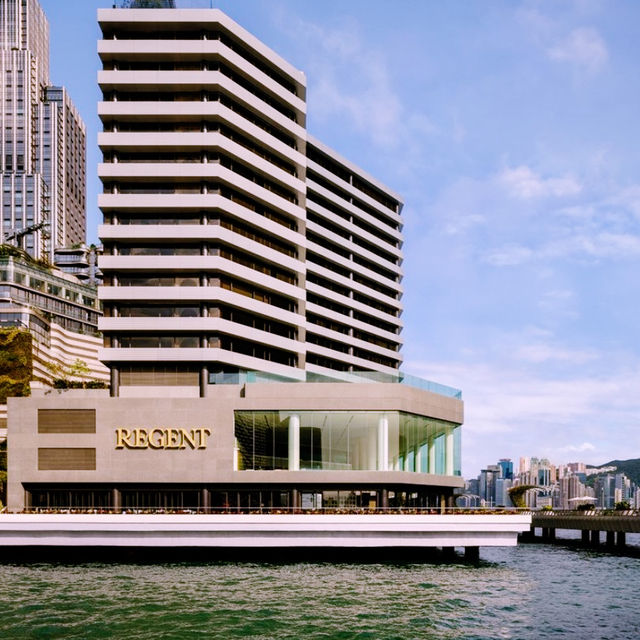 Staycation Goals: The Regent Hong Kong—Harbour Views & Quiet Luxe Vibes 🌊✨