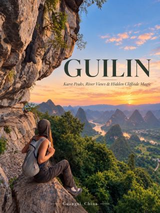 Guilin — Where Rivers Wind Through Mountains Like a Painting 🌿⛰️