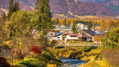 Hakuba in Autumn | Golden Mountains & Peaceful Scenery — traveler post in 白馬村
