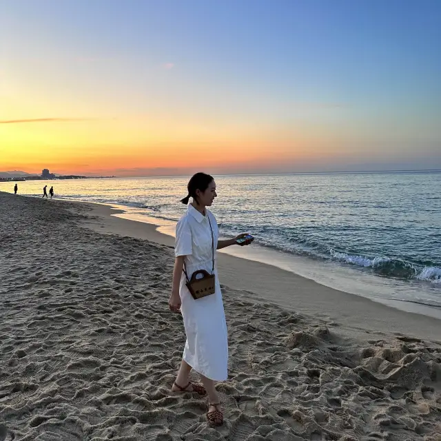 아직은 한적해서 좋았던 경포대해수욕장⛱️